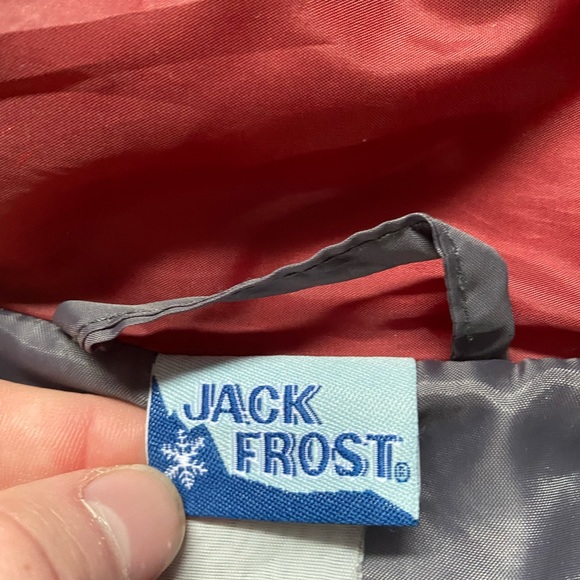 Mens puffer down vest maroon size XL - Picture 3 of 4